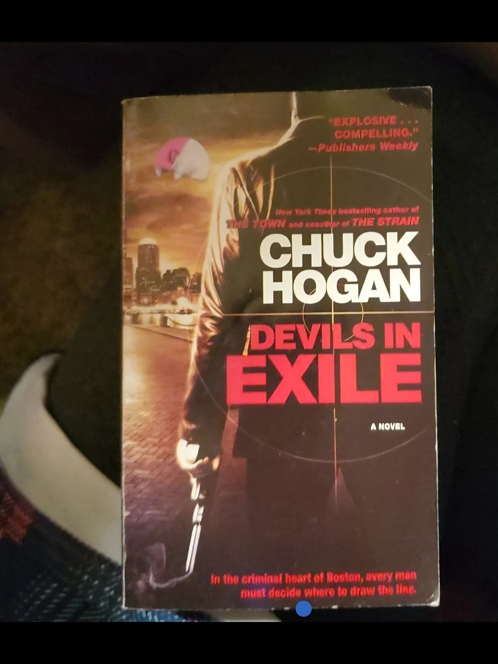 Chuck Hogan "Devils in Exile" Paperback - Red & Black Cover